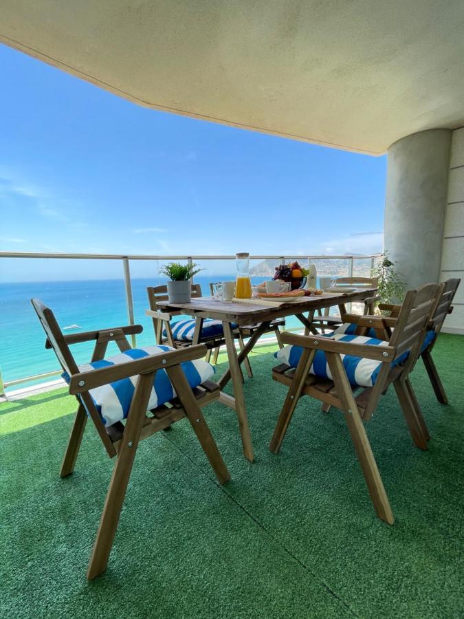 Clp - Beach Front, Pool View And Parking Calpe Exterior photo